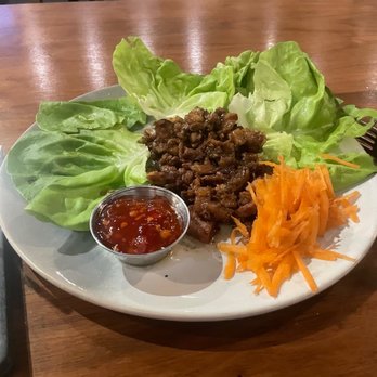 The Peppermill Steakhouse - Pork belly lettuce cups. Omg. These were phenomenal. I highly recommend! - Cocktail Bars Near Me - Tempe, Arizona The Peppermill Steakhouse - Pork belly lettuce cups. Omg. These were phenomenal. I highly recommend! - Cocktail Bars Near Me - Tempe, Arizona
