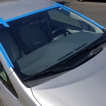 Joe's Auto Glass - Here's the new windshield... and they replaced my oil change sticker without me having to ask. - Auto Glass Services Near Me Joe's Auto Glass - Here's the new windshield... and they replaced my oil change sticker without me having to ask. - Auto Glass Services Near Me
