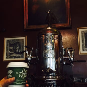 Caffe Reggio - That famous coffee machine. - Italian Near Me - New York, New York Caffe Reggio - That famous coffee machine. - Italian Near Me - New York, New York