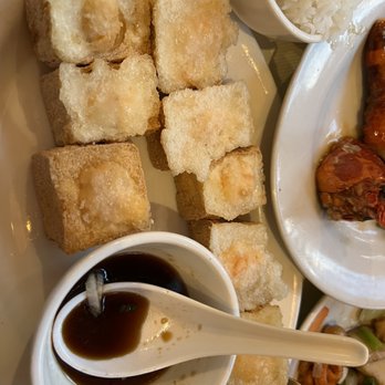 Golden Wonton King - Fried tofu with shrimp - Cantonese Near Me - Flushing, New York