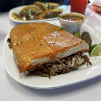 El Agave Azul Baymeadows - Birria Sandwich - Mexican Near Me - Jacksonville, Florida