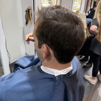 Salon Plum - Amazing cut on my fiance - Hair Salons Near Me - Ladera Ranch, California