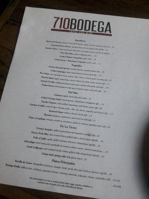 Menu photo 8 710 Bodega Park City, UT Menu photo 8 710 Bodega Park City, UT