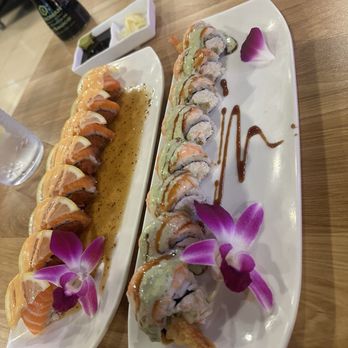 Sushi One Spot - Sakura Roll & In n Out Shrimp Roll - Sushi Bars Near Me - Corona, California Sushi One Spot - Sakura Roll & In n Out Shrimp Roll - Sushi Bars Near Me - Corona, California