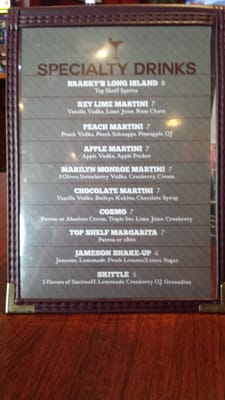 Menu photo 4 Brasky's Bar & Grill Peoria, IL