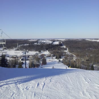 Alpine Valley Resort - The view from atop - Ski Resorts Near Me - Elkhorn, Wisconsin