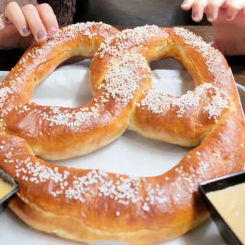 Dave & Buster's Orange - Huge prertzel - American Near Me - Orange, California