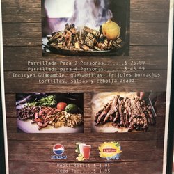 Pino Burger - Menu back cover