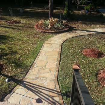 Miracrete - After: Stone Enhancement on a sun damaged stamped sidewalk. - Flooring Near Me Miracrete - After: Stone Enhancement on a sun damaged stamped sidewalk. - Flooring Near Me