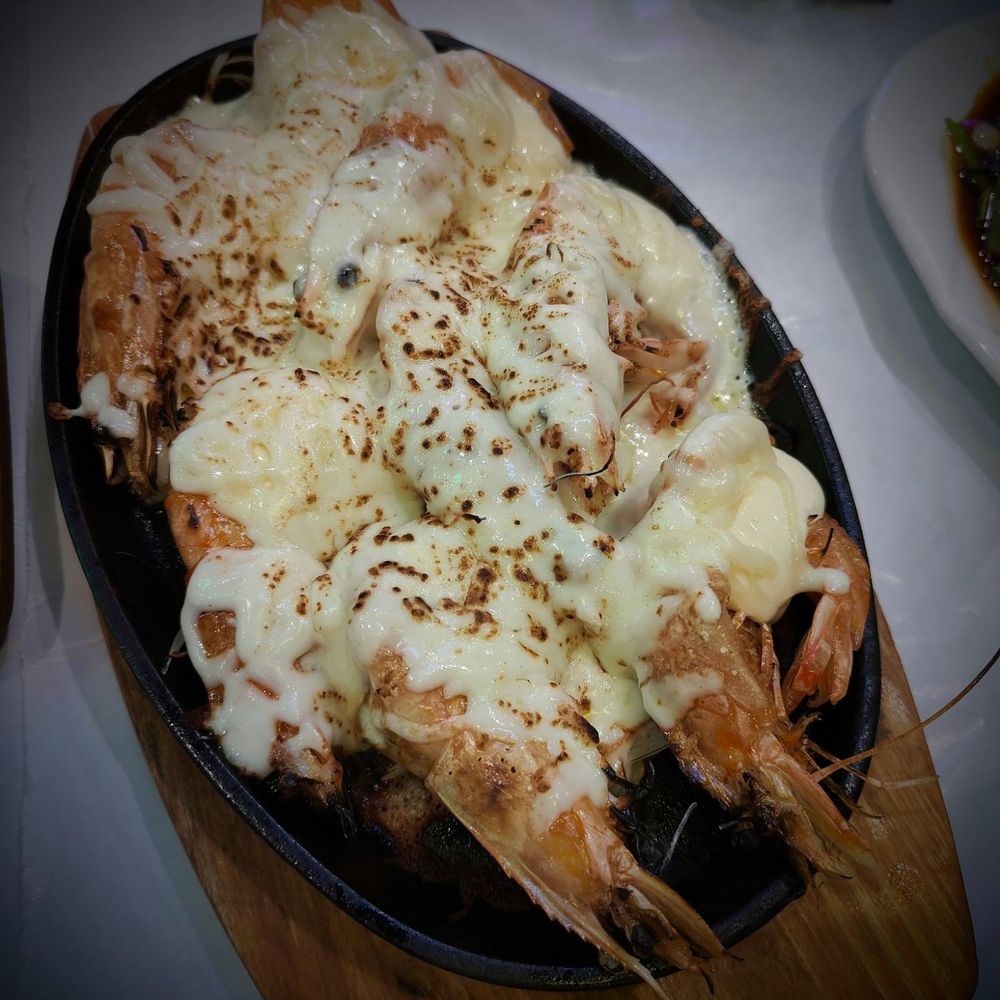 Oc A Chay - Shrimp with cheese on sizzling plate - Vietnamese Near Me - San Gabriel, California Oc A Chay - Shrimp with cheese on sizzling plate - Vietnamese Near Me - San Gabriel, California