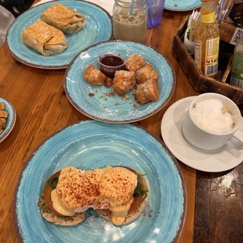 Jax Beach Brunch Haus - Veggie Benni Sgt Peppers Biscuit Beignets Burrito Cappuccino Strawberry matcha - Breakfast & Brunch Near Me - Jacksonville Beach, Florida Jax Beach Brunch Haus - Veggie Benni Sgt Peppers Biscuit Beignets Burrito Cappuccino Strawberry matcha - Breakfast & Brunch Near Me - Jacksonville Beach, Florida