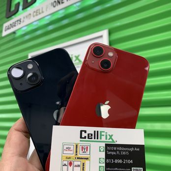 Cellfix - iPhone 13 Factory Unlocked - Mobile Phone Accessories Near Me - Tampa, Florida