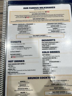 Menu photo 4 Elm Street Diner Stamford, CT