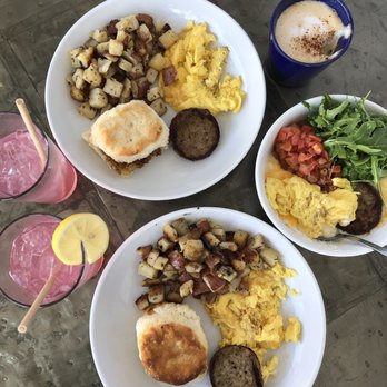Petit Chou - Blackberry Lemonade, Golden Almond Milk Latte, Cabbagetown Breakfast Bowl, 2 American Breakfasts - Breakfast & Brunch Near Me - Atlanta, Georgia
