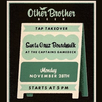 Captain's Game Deck - Special event. - Beer Bar Near Me - Santa Cruz, California
