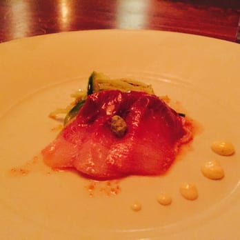 Eleven - Yellowtail sashimi appetizer we ordered as a replacement for the steak. - New American Near Me - Pittsburgh, Pennsylvania