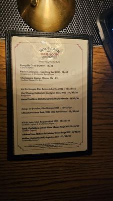Menu photo 1 Dick and Jane's Bar Room Brooklyn, NY Menu photo 1 Dick and Jane's Bar Room Brooklyn, NY