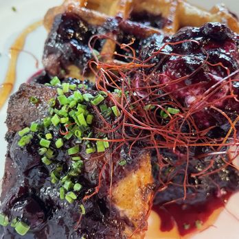 Cork And Crust - Pork belly and waffles - Pizza Near Me - Newport News, Virginia