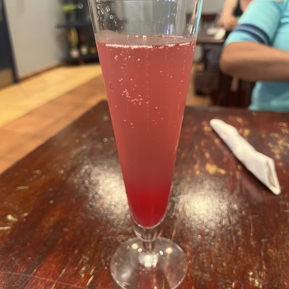 La Creperie Cafe - dragonfruit mimosa - French Near Me - Monrovia, California La Creperie Cafe - dragonfruit mimosa - French Near Me - Monrovia, California