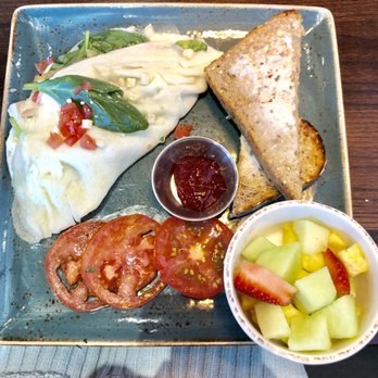 First Watch - Egg white omelette with a side of fruit and toast! - Breakfast & Brunch Near Me - Charlotte, North Carolina