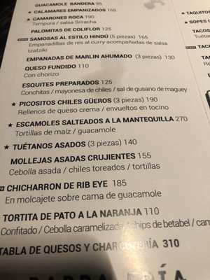 Menu photo 1 Trashumante San Luis Potosí, SLP