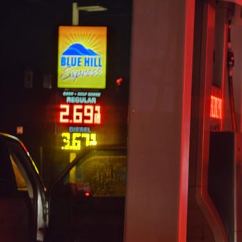 Blue Hill Express - Sign - Convenience Stores Near Me - Canton, Massachusetts