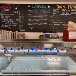 Ashley's Ice Cream Cafe - Menu