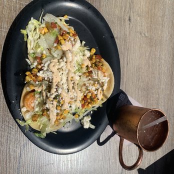 G Mig's 5th Street Pub - Shrimp Chipotle Shrimp Tacos (3) - Breakfast & Brunch Near Me - West Des Moines, Iowa G Mig's 5th Street Pub - Shrimp Chipotle Shrimp Tacos (3) - Breakfast & Brunch Near Me - West Des Moines, Iowa