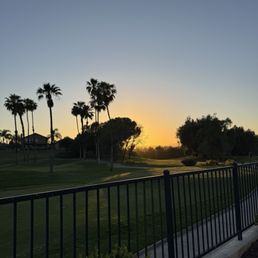 Finished golfing, great view Finished golfing, great view