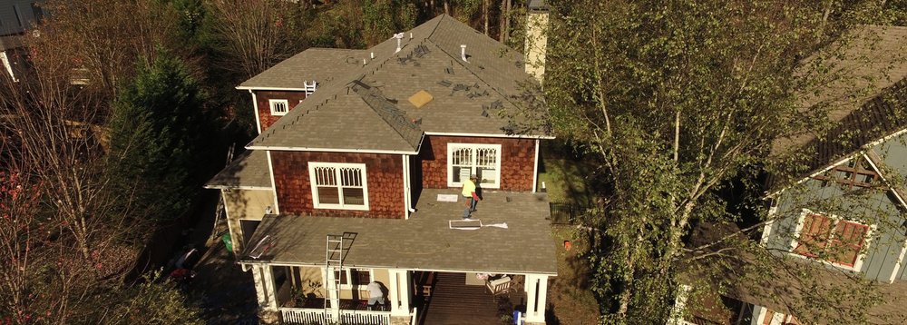 Slide of Brown Rooftops