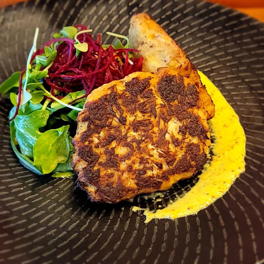 Fins At Sharky's - Crab cakes - Steakhouses Near Me - Venice, Florida Fins At Sharky's - Crab cakes - Steakhouses Near Me - Venice, Florida