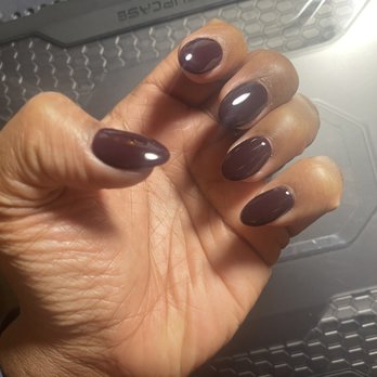Acqua Nail Spa - (L) redone, phone call and a day later: requested fixing-buff, shiny, preferably someone steady. (Redo 1 of 2). - Nail Salons Near Me - Pompano Beach, Florida
