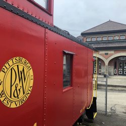 Salamanca Rail Museum - The gorgeous caboose behind the museum!