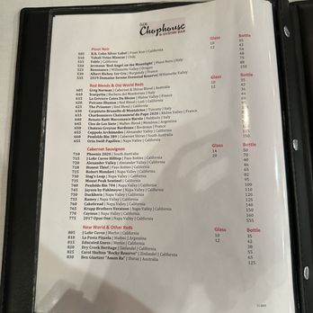 OTH Chophouse - Menu - Steakhouses Near Me - Roanoke, Virginia OTH Chophouse - Menu - Steakhouses Near Me - Roanoke, Virginia