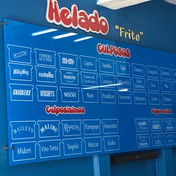 Helado Frito - Menu - Ice Cream & Frozen Yogurt Near Me - Puerto Vallarta, JAL