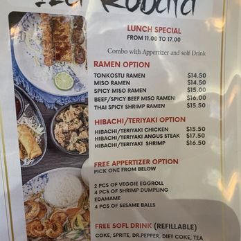 Iza Robata - Menu - Poke Near Me - Rosenberg, Texas