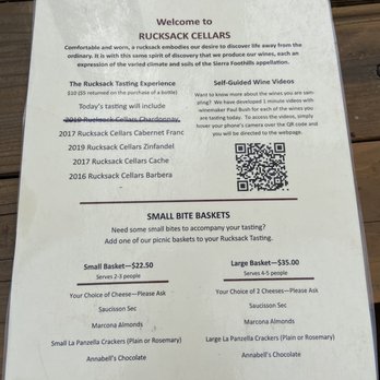 Rucksack Cellars - Nevada Day tasting - Wine Tasting Room Near Me - Placerville, California