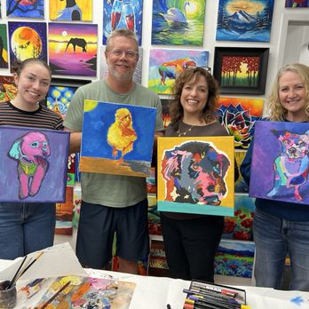 Artist Center - Paint & Sip Near Me - Castro Valley, California