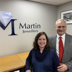 Martin Jewellers - Heather and David Pahl. Owners of Martin Jewellers