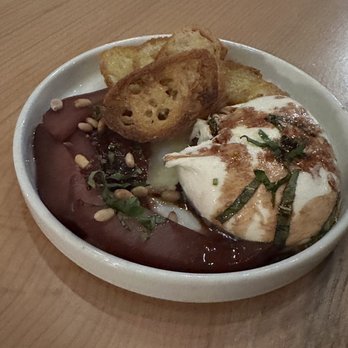 Tavolàta Fremont - Burrata appetizer - Italian Near Me - Seattle, Washington Tavolàta Fremont - Burrata appetizer - Italian Near Me - Seattle, Washington
