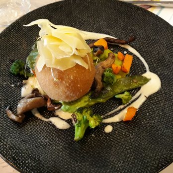 Le Duplex - Arancini, mousseline de brocolis et beaufort - French Near Me - Perros-Guirec, 22