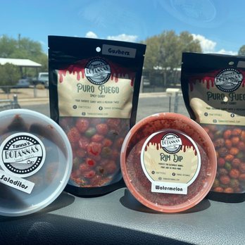 Tannas Botannas - Gushers, skittles, watermelon rip dip and saladitos - Candy Stores Near Me - Tucson, Arizona Tannas Botannas - Gushers, skittles, watermelon rip dip and saladitos - Candy Stores Near Me - Tucson, Arizona