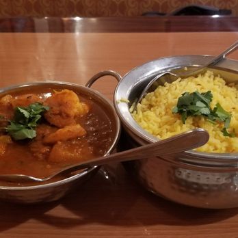 Yak & Yeti - Shrimp Vindaloo + Basmati rice - Indian Near Me - Wheat Ridge, Colorado Yak & Yeti - Shrimp Vindaloo + Basmati rice - Indian Near Me - Wheat Ridge, Colorado