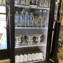 Refrigerated display cooler