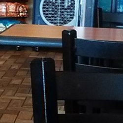 This fan was not on during a very hot and humid day!