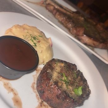 Island Way Grill - Filet mignon, Asiago mashed potatoes - Sushi Bars Near Me - Clearwater, Florida Island Way Grill - Filet mignon, Asiago mashed potatoes - Sushi Bars Near Me - Clearwater, Florida