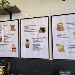 CoffeeHead - Seasonal drinks menu, just seemed like marketing gimmick- the actual drinks don't match up.