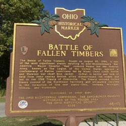 Fallen Timbers Battlefield National Historic Site - Historical marked