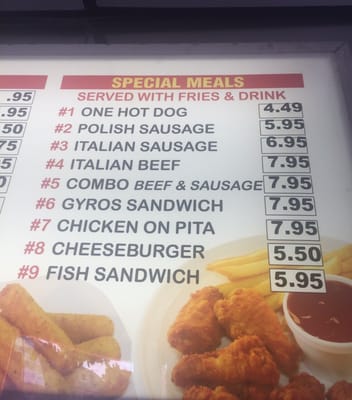 Menu photo 5 G T's Fast Food Chicago, IL