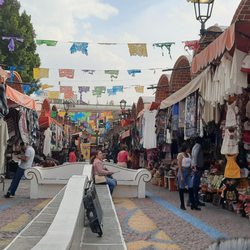 El Parián - Pasillo interno del Parian.
